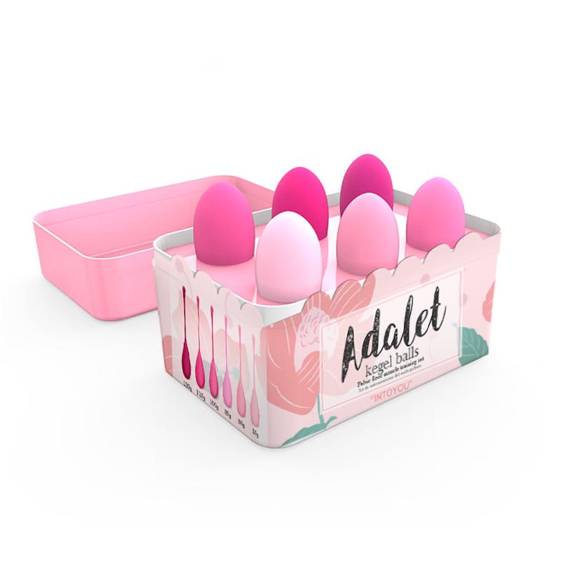 Kit de 6 Bolas Kegel de Silicona de alta calidad