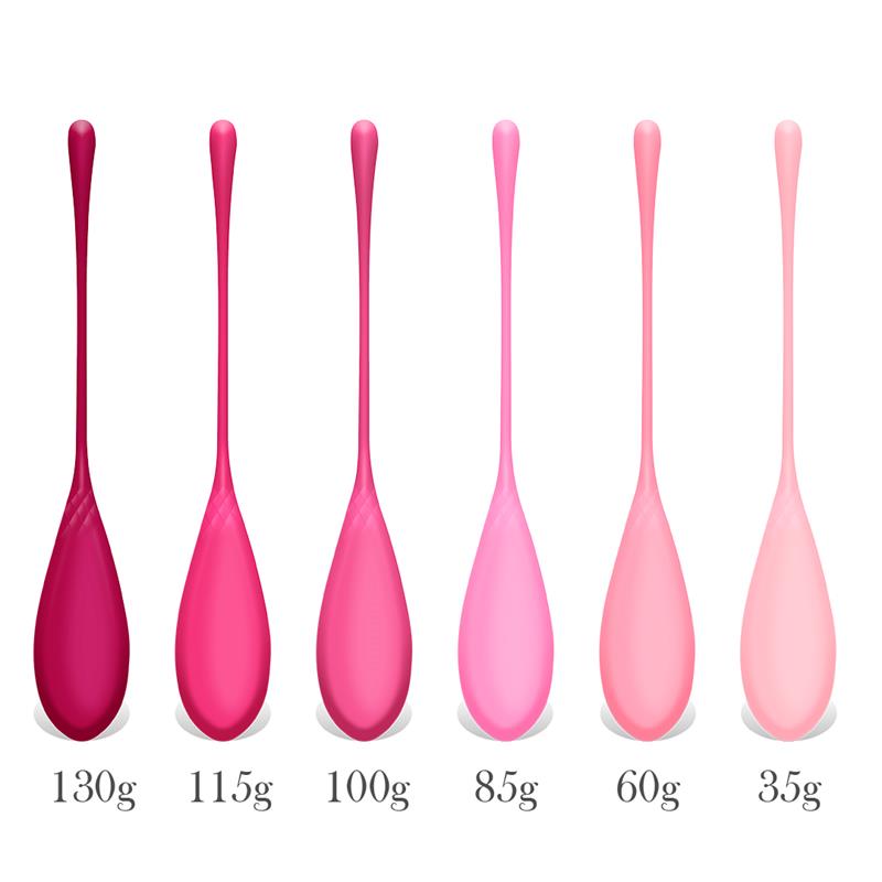 Kit de 6 Bolas Kegel de Silicona de alta calidad