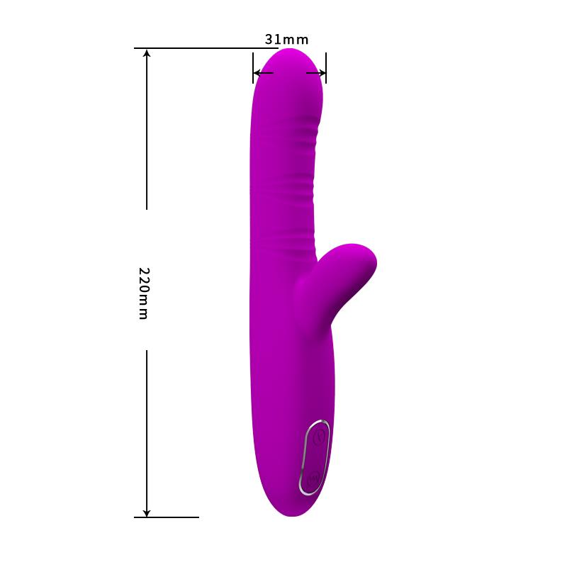 Vibrador Para Clítoris y Punto G Flexible. 4 Movimientos Finger