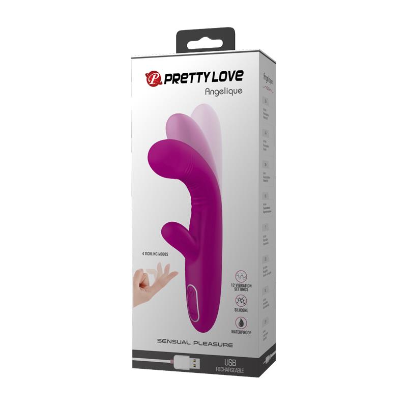 Vibrador Para Clítoris y Punto G Flexible. 4 Movimientos Finger