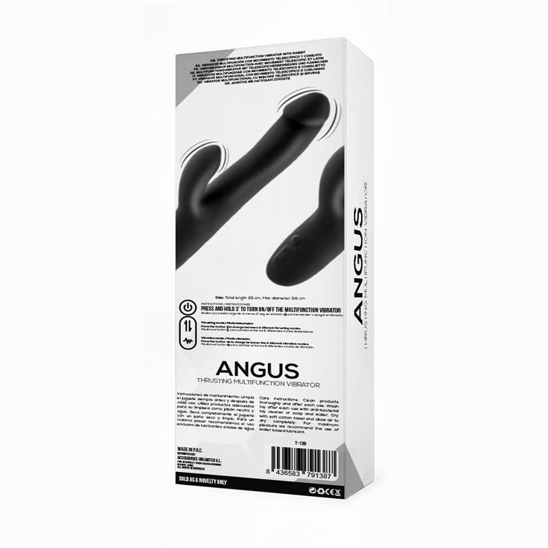 Vibrador con Movimiento de Empuje 2 Motores Silicona USB