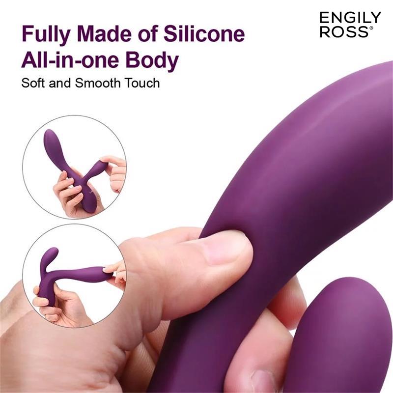 Vibrador Silicona Líquida Inyectada. Unibody. Bacall 2