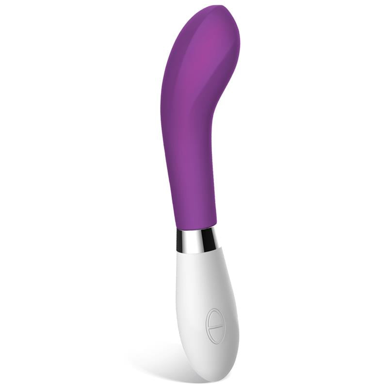 Vibrador de Silicona Estimulación Punto G. Morado