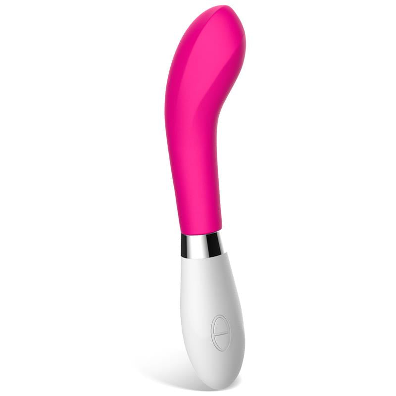 Vibrador de Silicona Estimulación Punto G. Rosa