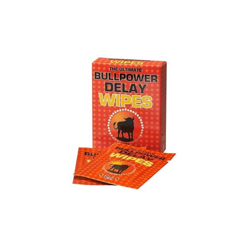 Toallitas Retardantes Bull Power 6 x 2 ml