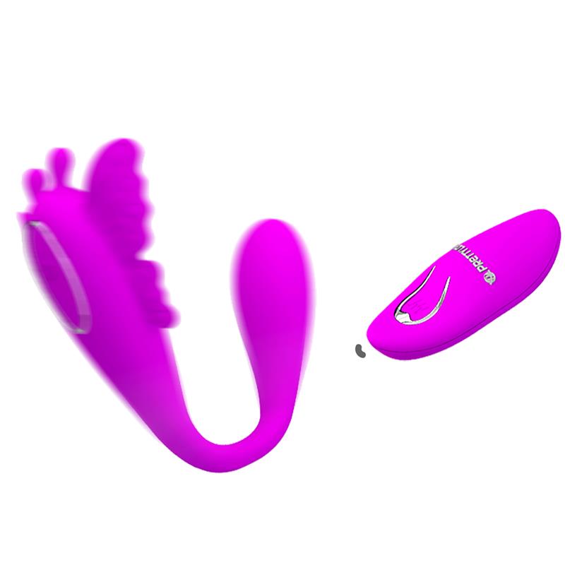 Chimera. Vibrador en forma de C para doble estimulación