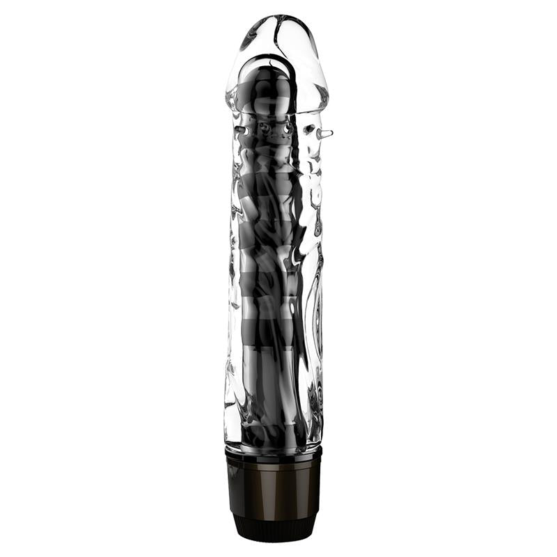 Vibrador Para Parejas Chris Negro. Multivelocidad. Jelly