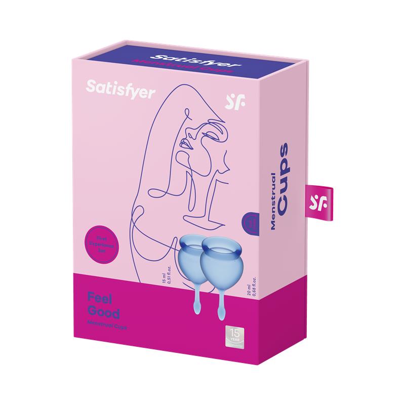 Pack de 2 Copas Menstruales Feel Good Dark Blue