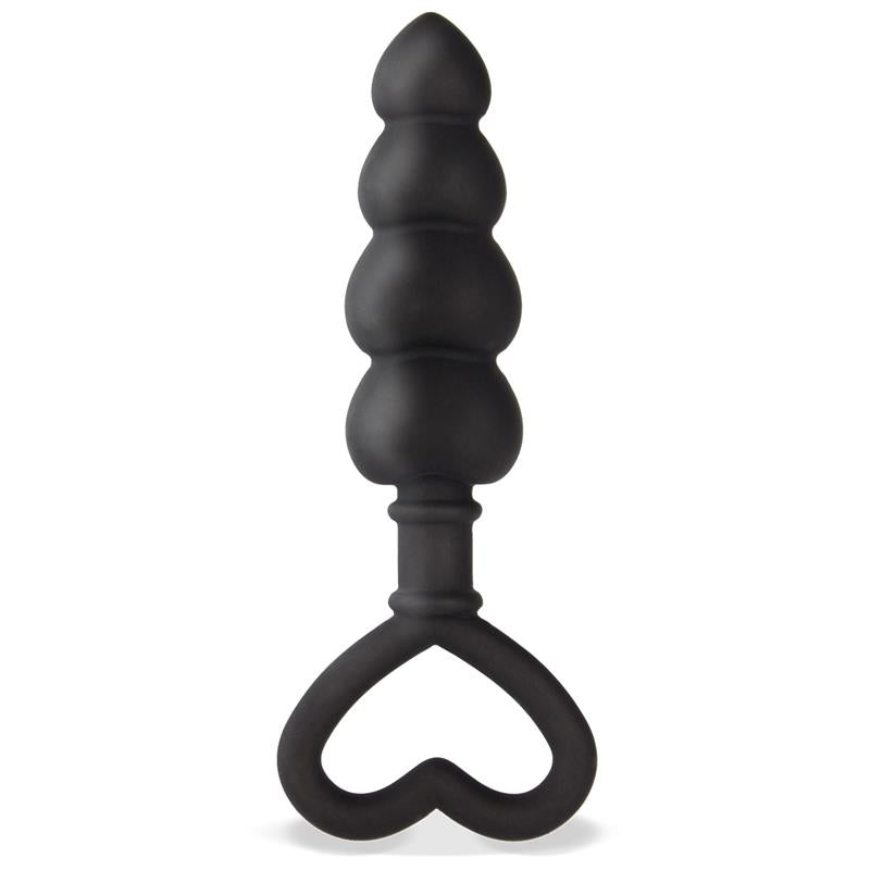 Plug Anal Silicona Negro. Muy Ligero. Impermeable