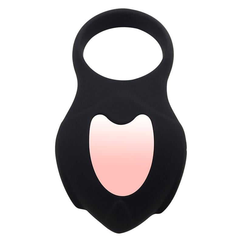 Anillo vibrador con Led Control Remoto USB, Silicona