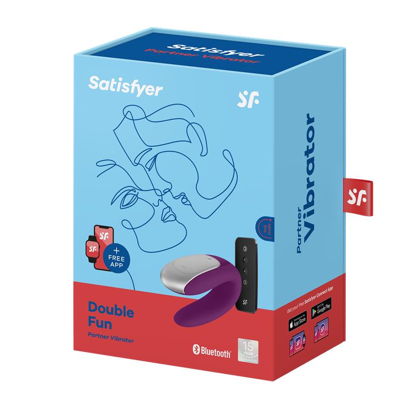 Vibrador Doble con APP y Mando a Distancia, para parejas