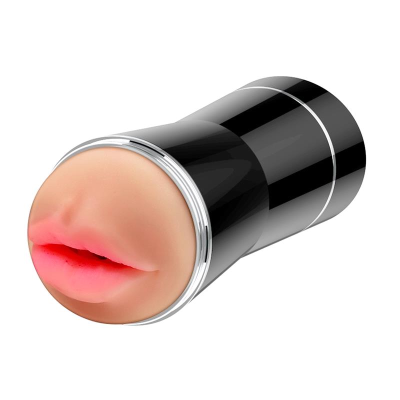 Masturbador Masculino Doble: Vagina y Boca. Suave y Sedoso
