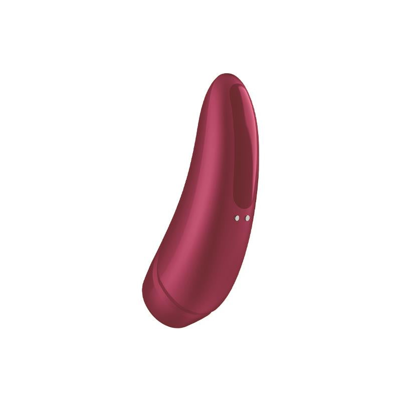 Masajeador vibrador clitoris Curvy 1+ Rosa Rojo, con APP