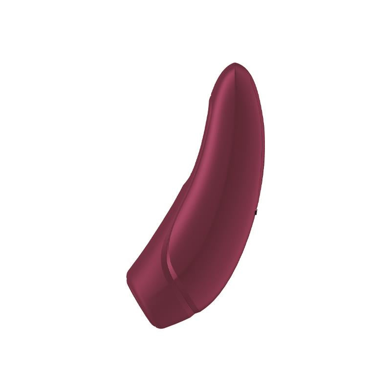 Masajeador vibrador clitoris Curvy 1+ Rosa Rojo, con APP