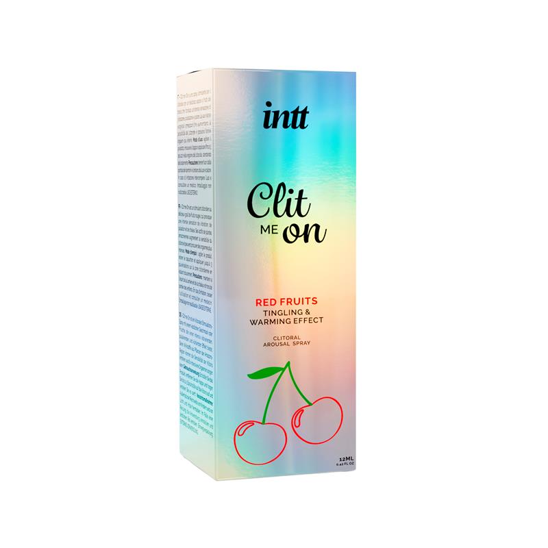 Spray Estimulador Clítoris Clit Me On sabor Frutos Rojos 12ml