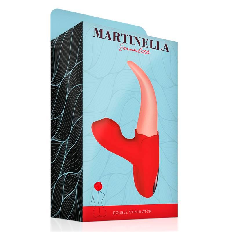 Masajeador Vibrador Clitoris Estimulador con Lengua y Pulsación