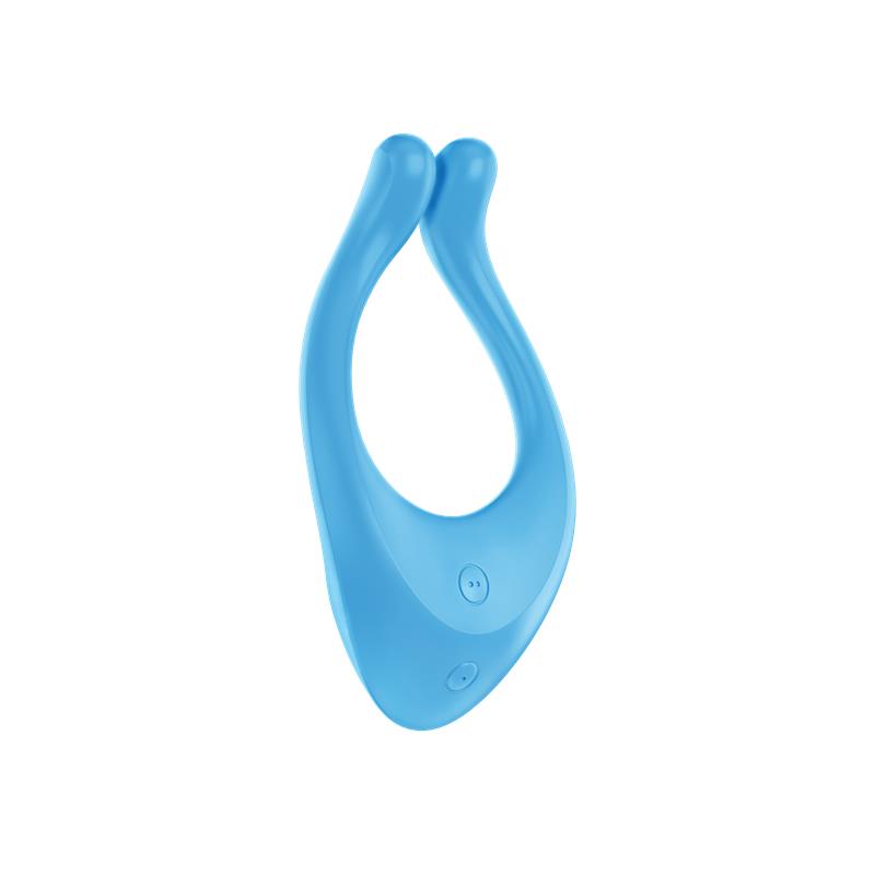 Estimulador para Pene, Perineo, Pezones... Forma de U. Azul