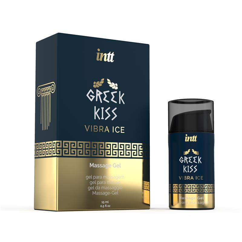 Gel Estimulante Greek Kiss para Zona Anal, 15 ml efecto frío