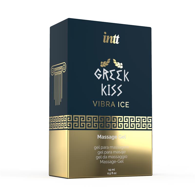 Gel Estimulante Greek Kiss para Zona Anal, 15 ml efecto frío