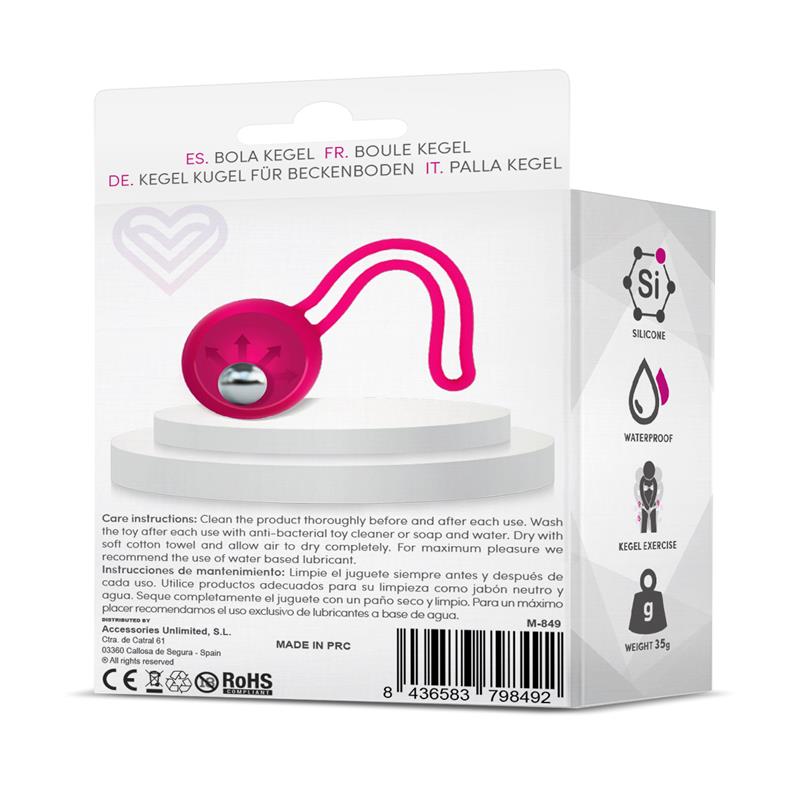Bolas Kegel con peso de 35 gr, ejercicios de suelo pélvico