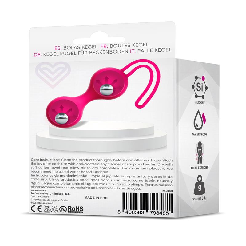 Bolas Kegel con peso de 62 gr, ejercicios del suelo pélvico