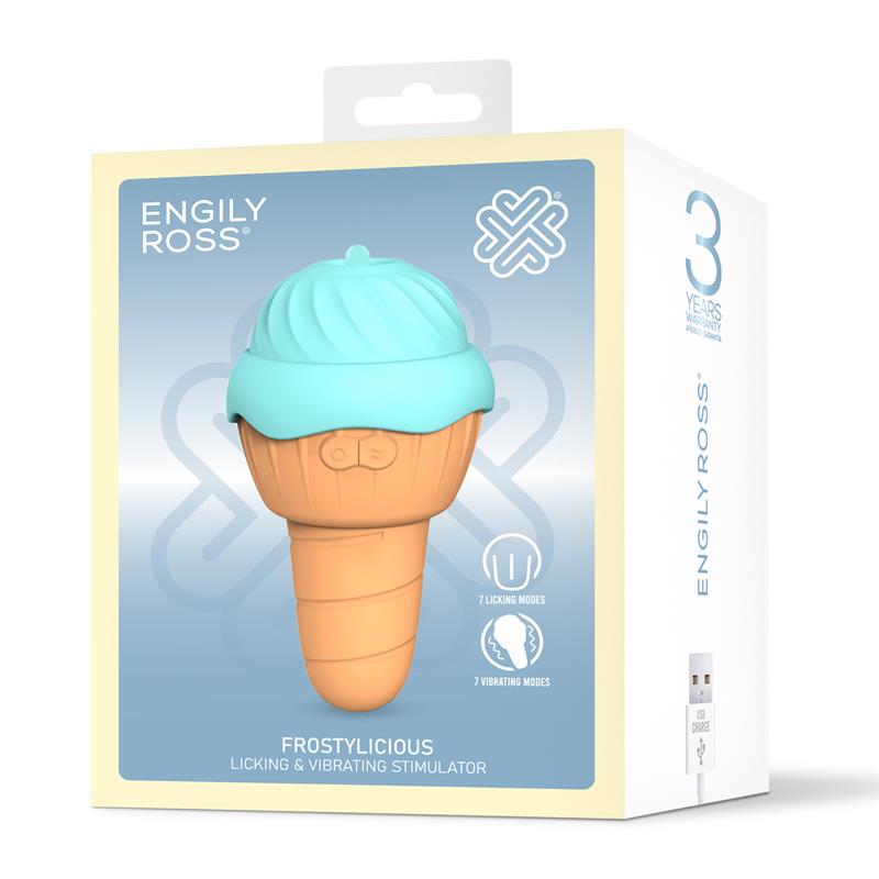 Masajeador Vibrador Clitoris con Lengua Estimuladora. USB