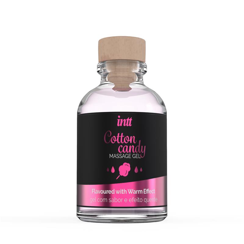Gel de Masaje efecto Calor sabor Algodón de Azúcar 30ml