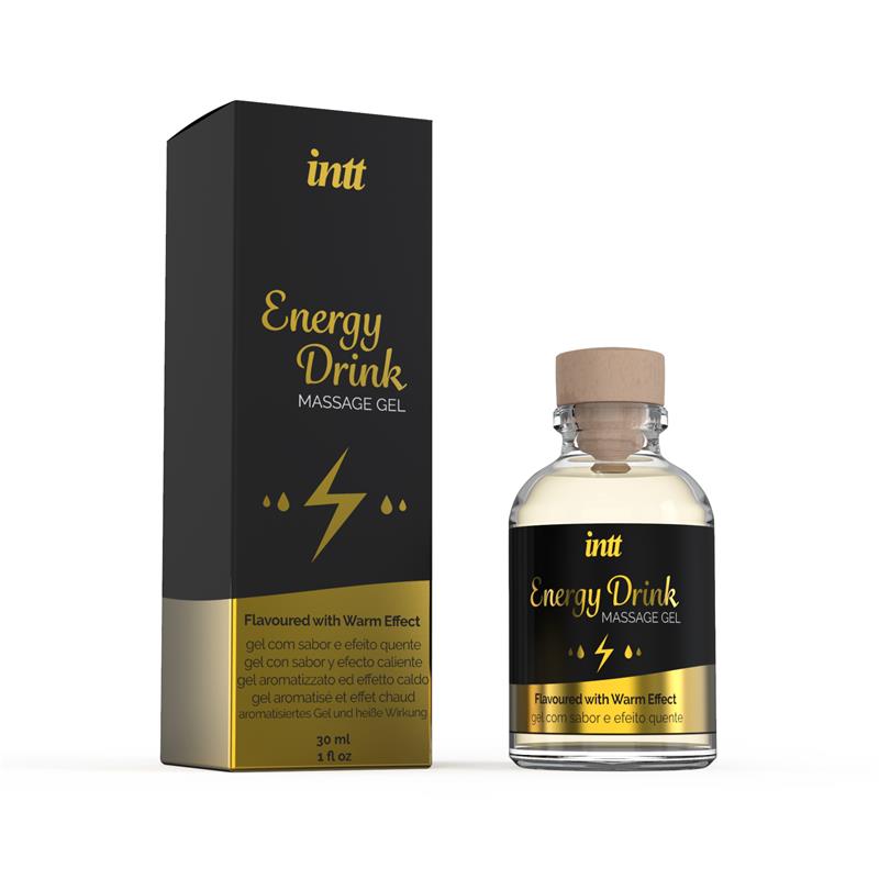 Gel de Masaje sabor Bebida Energética - 30 ml Osmic
