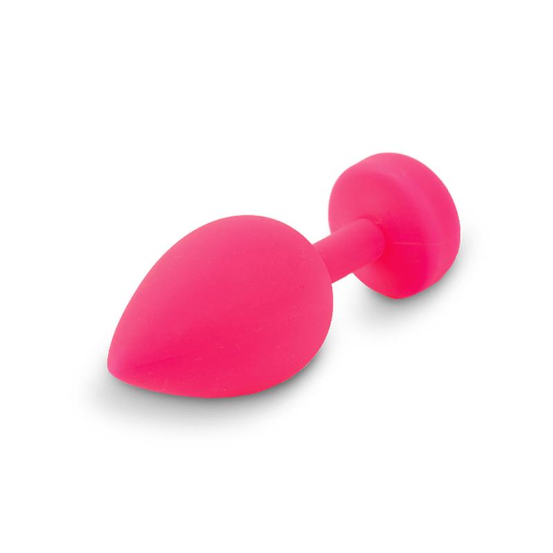 Plug Anal Neon Rosa Talla S. Silencioso