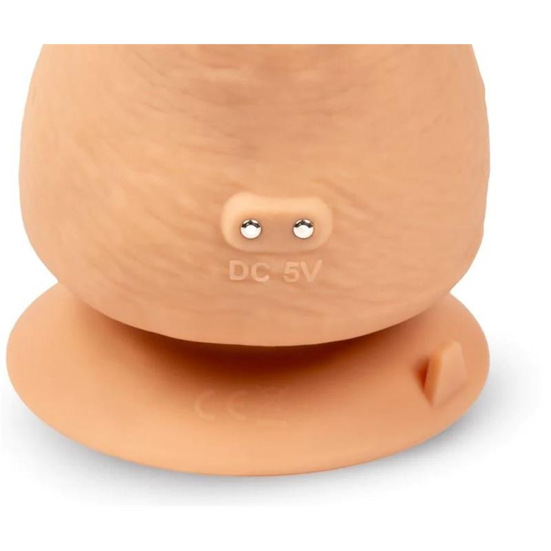 GReal. Vibrador Realista con Silicona Hipoalergénica BioSkin. Inodoro