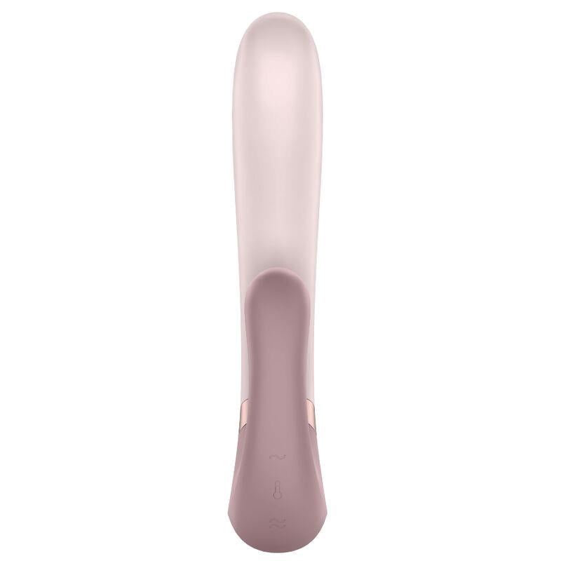Vibrador con Efecto Calor y APP Heat Wave Mauve