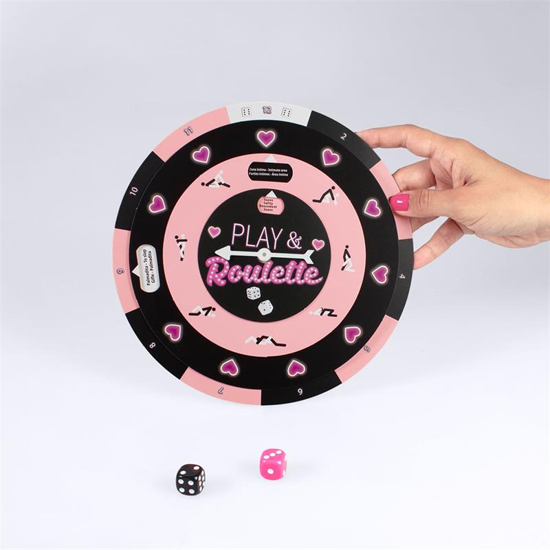 Juego erótico para parejas Ruleta Play & Roulette