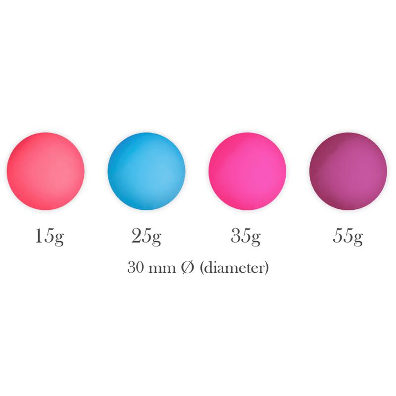 Kit de 4 Bolas Kegel de Silicona de alta calidad