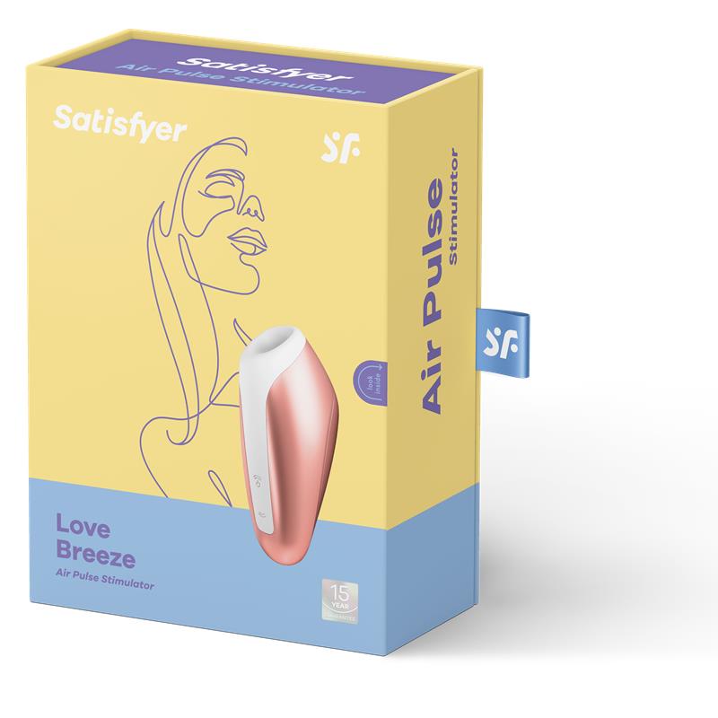 Succionador de Clítoris Vibración Breeze. 2 motores. Cobre