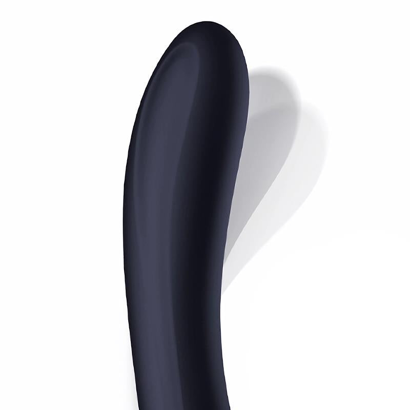 Vibrador con Lenguas Rotadoras Azul. Doble Motor