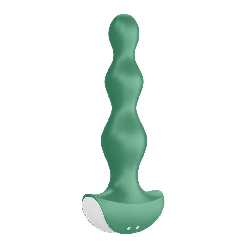 Plug Anal Vibrador 2 Motores. 12 Programas. Verde
