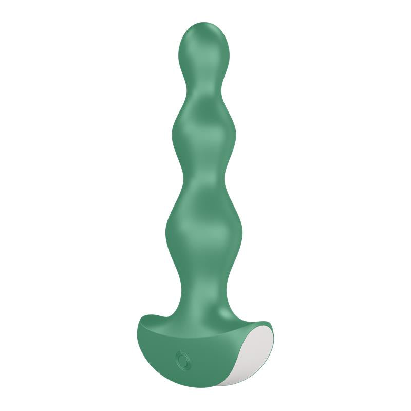 Plug Anal Vibrador 2 Motores. 12 Programas. Verde