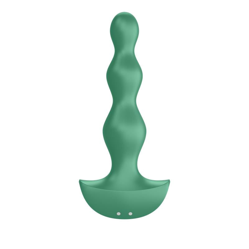 Plug Anal Vibrador 2 Motores. 12 Programas. Verde