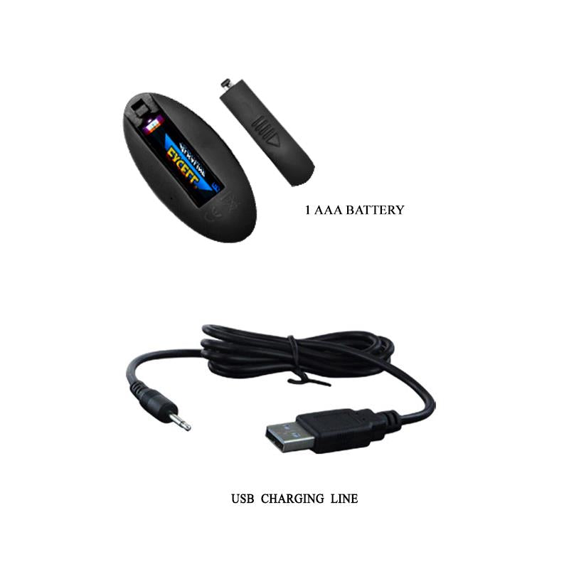 Magic Jingers. Plug Anal Movimiento Arriba y Abajo Periscópico. Control Remoto