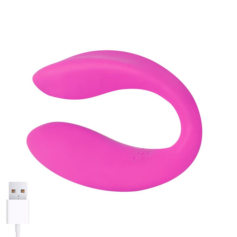 Vibrador para parejas Unibody Control Remoto USB