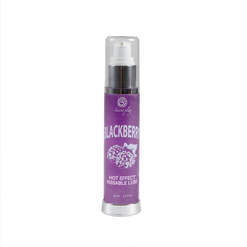 Lubricante efecto calor 50 ml Sabor Mora.