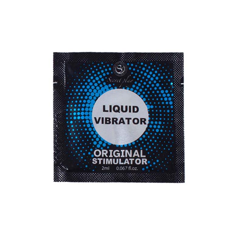 Vibrador Líquido Monodosis 2ml Secret Play, Pack 12
