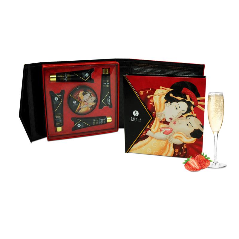 Juegos eróticos: Kit Secretos de una Geisha Vino Espumoso