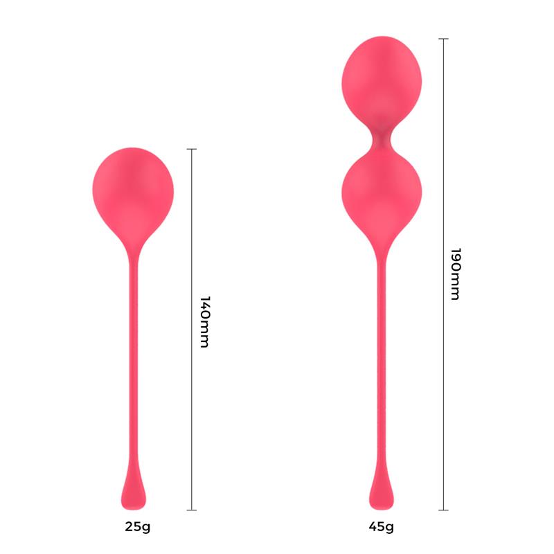 Set de 2 Bolas Kegel Spheres, fortalece el suelo pélvico