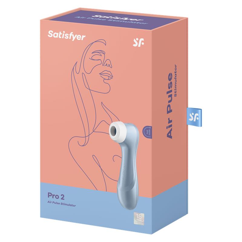 Succionador Clitoris Pro 2 Next Gen Azul