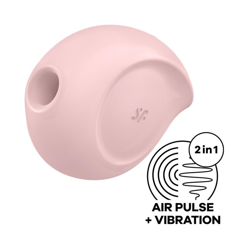 Succionador de Clítoris y Vibrador Rosa Sugar Rush