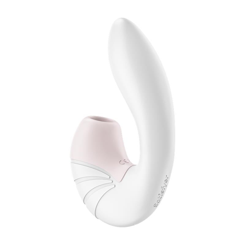 Succionador y vibrador para clítoris: Supernova Blanco USB