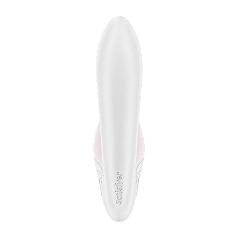 Succionador y vibrador para clítoris: Supernova Blanco USB