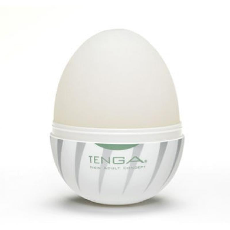 Huevo Masturbador Masculino Thunder. Blanco