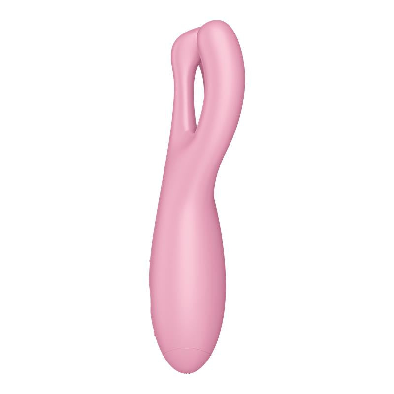 Succionador Clítoris Threesome 4 Satisfyer Connect Rosa